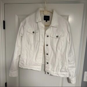 Lucky Brand Off-White Jean Jacket